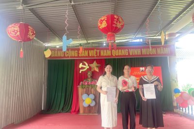 LỄ CÔNG BỐ ĐẢNG VIÊN CHÍNH THỨC