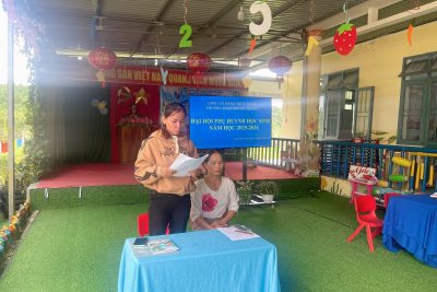 TRƯỜNG MẦM NON BA TRANG ĐÃ TỔ CHỨC ĐẠI HỘI PHỤ HUYNH NĂM HỌC 2025-2026